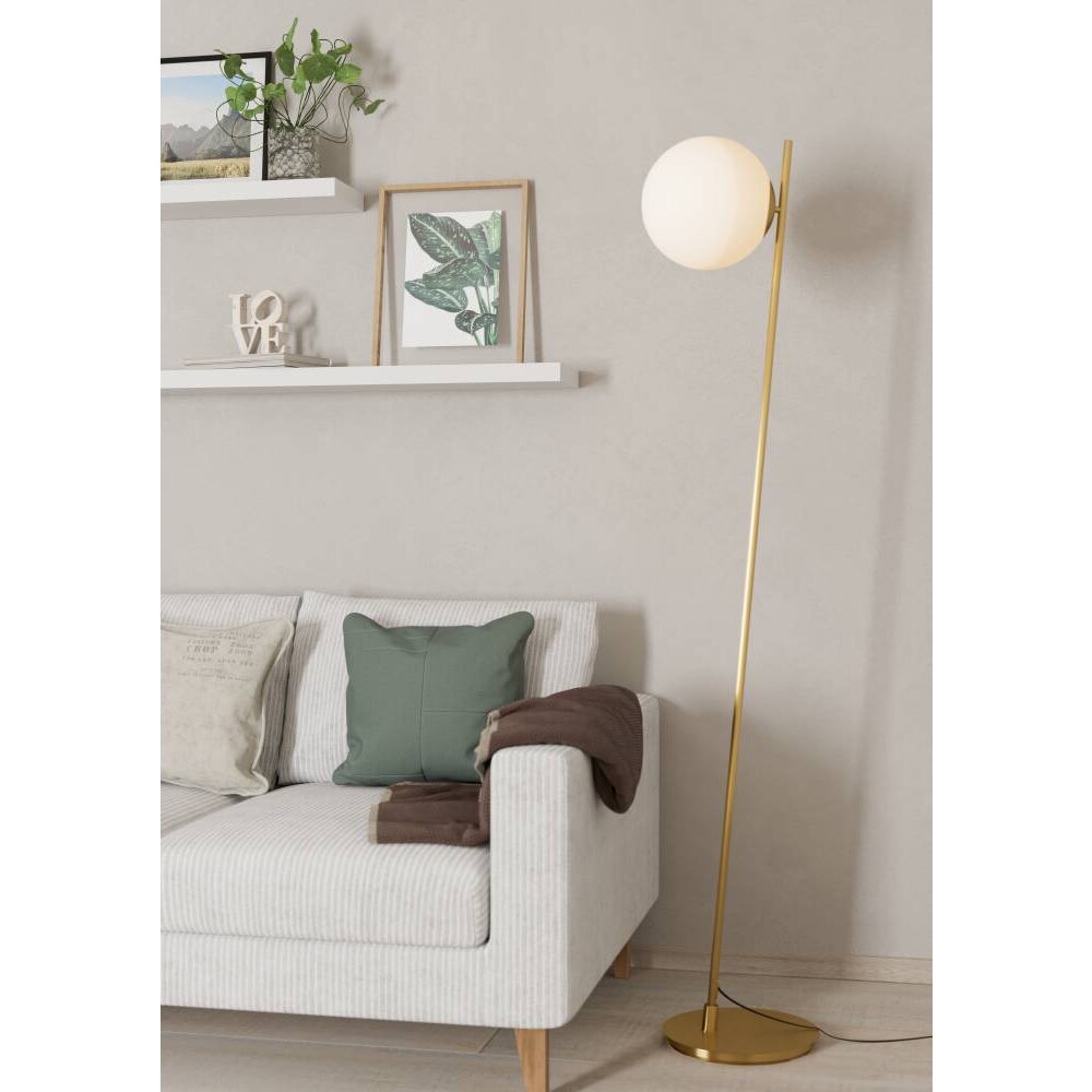 Eglo RONDO Stehleuchte Messing, 1-flammig main product photo