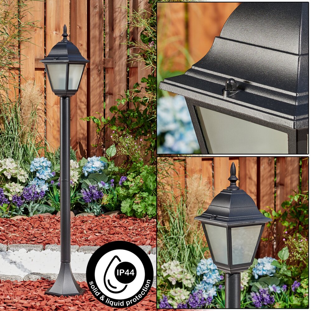 Naofe Wegeleuchte Schwarz, 1-flammig main product photo