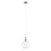 Steinhauer Glass light Pendelleuchte Edelstahl, 1-flammig