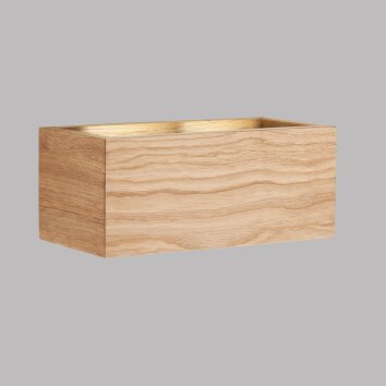 Fischer & Honsel SHINE-WOOD Wandleuchte LED Naturfarben, 4-flammig