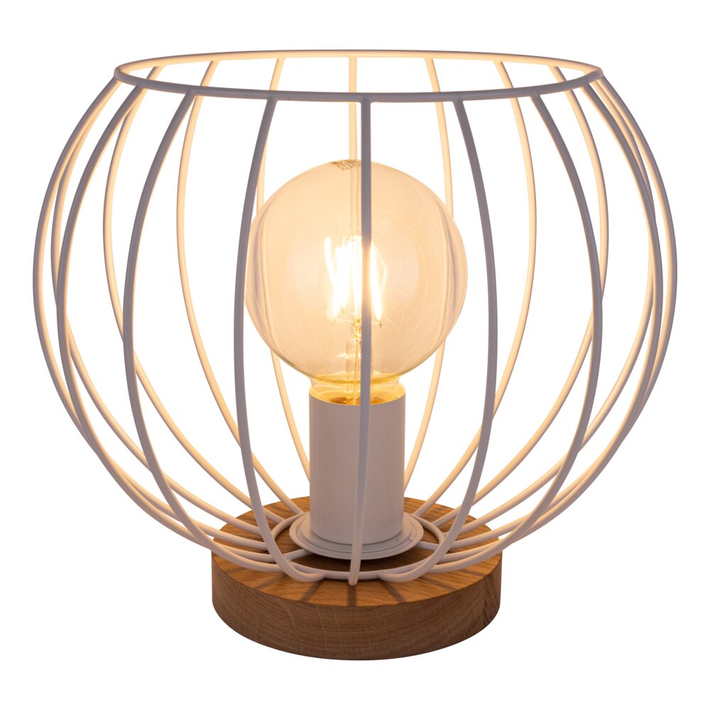 Lecueder Deckenleuchte Holz hell, 1-flammig main product photo