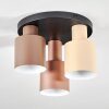 Fessade Deckenleuchte Beige, Braun, Bronze, 3-flammig