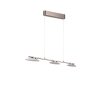 Trio Merton Pendelleuchte LED Nickel-Matt, 3-flammig