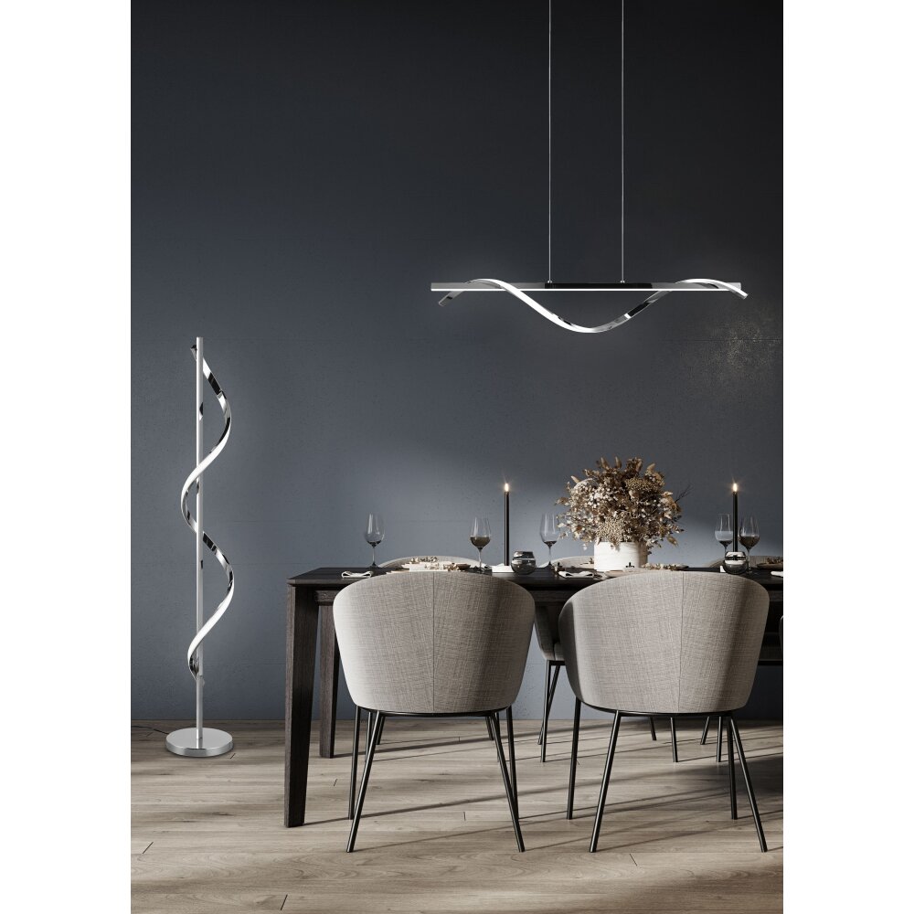 Reality Isabel Pendelleuchte LED Chrom, 1-flammig main product photo