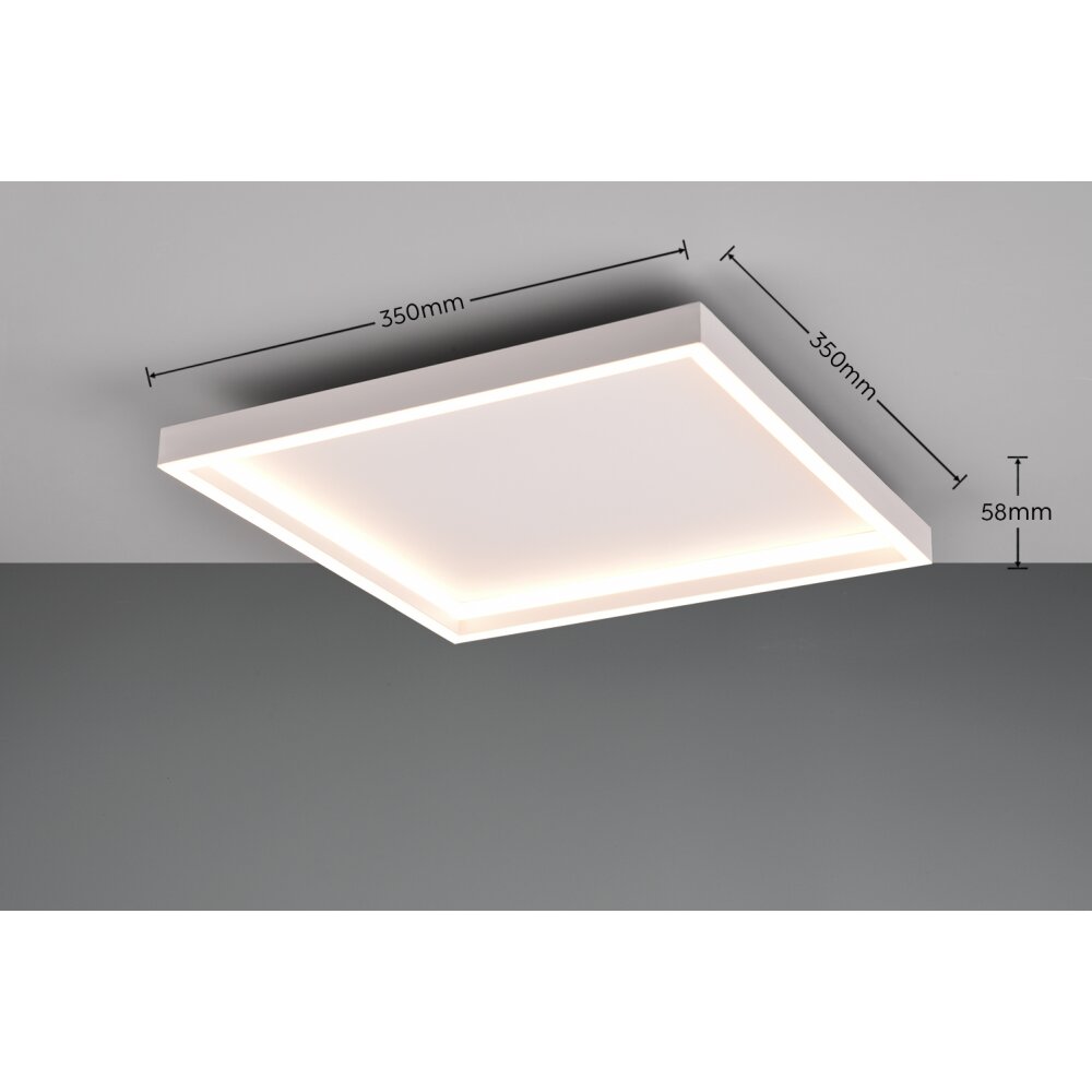 Reality Rotonda Deckenleuchte LED Weiß, 1-flammig