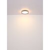 Globo BELISSA Deckenpanel LED Schwarz, 1-flammig