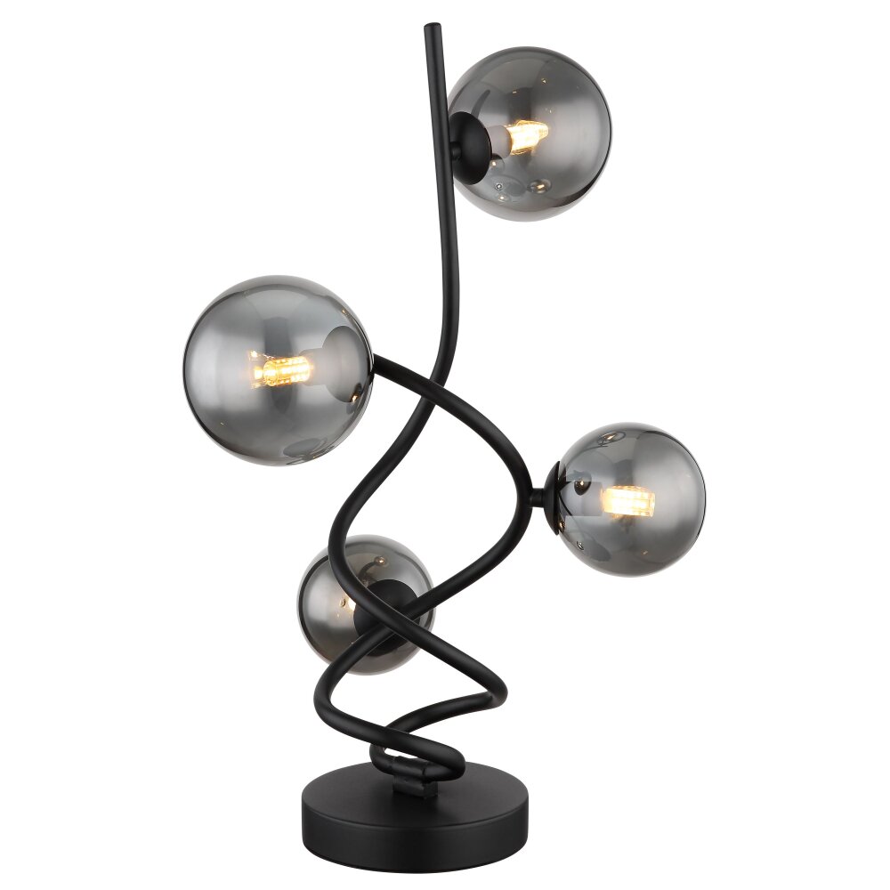 Globo RIHA Tischleuchte LED Schwarz, 4-flammig main product photo