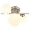 Globo RIHA Deckenleuchte LED Nickel-Matt, 3-flammig