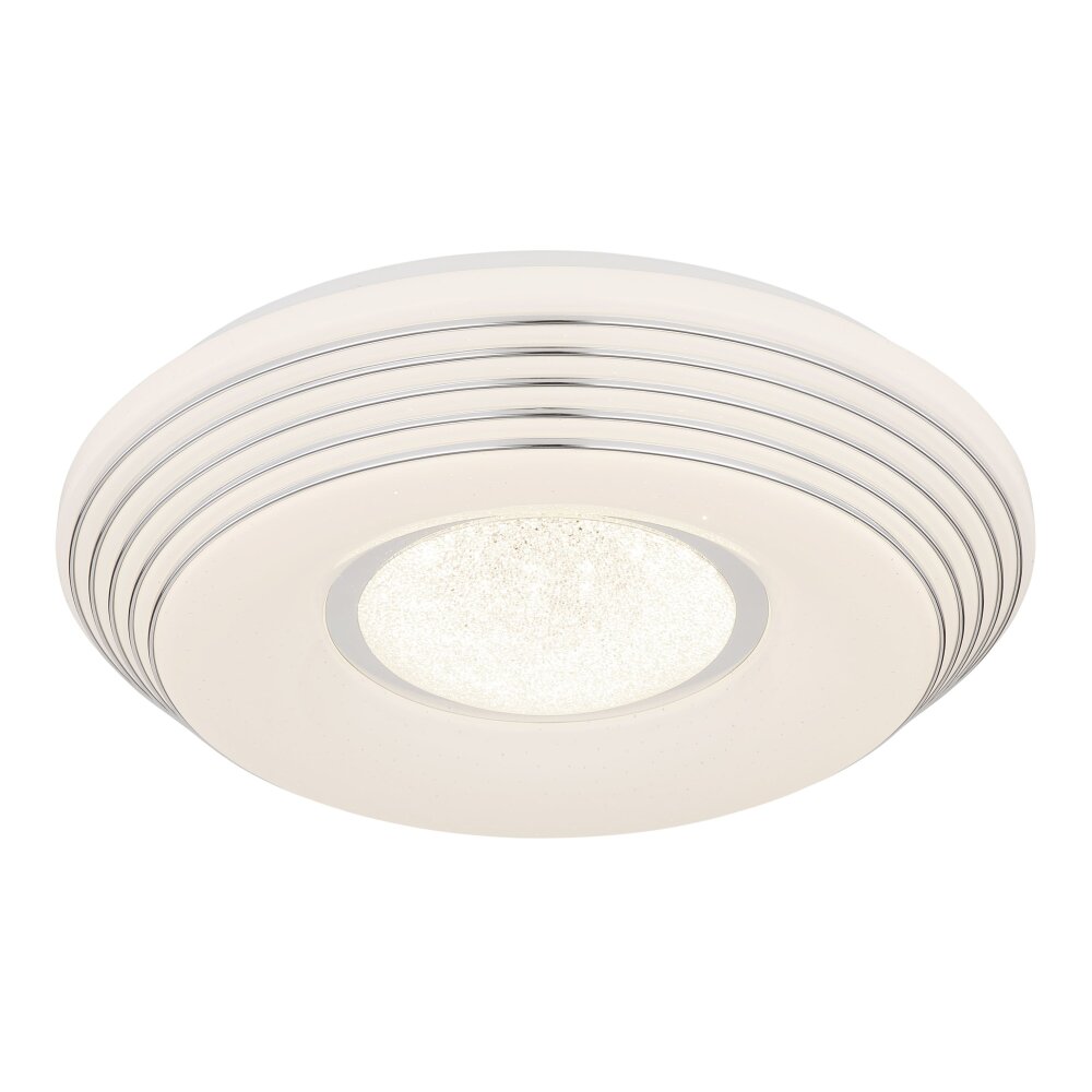 Globo PILLO Deckenleuchte LED Weiß, 1-flammig, Fernbedienung main product photo
