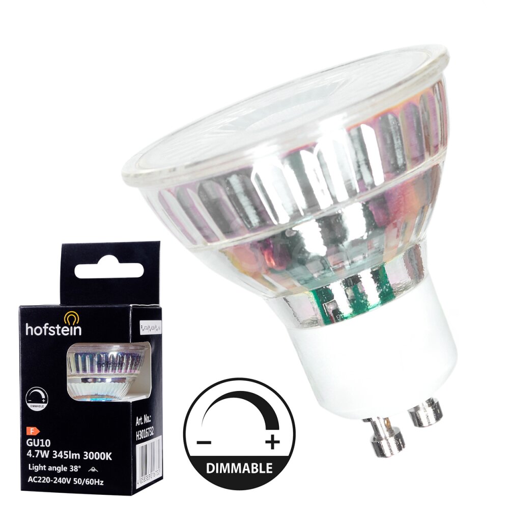 LED GU10 4 3 Watt 350 Lumen 2700 Kelvin H3016732 lampe shop.at