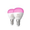 Philips Hue 2er Set E14 LED 5,1 Watt 4000 Kelvin 470 Lumen