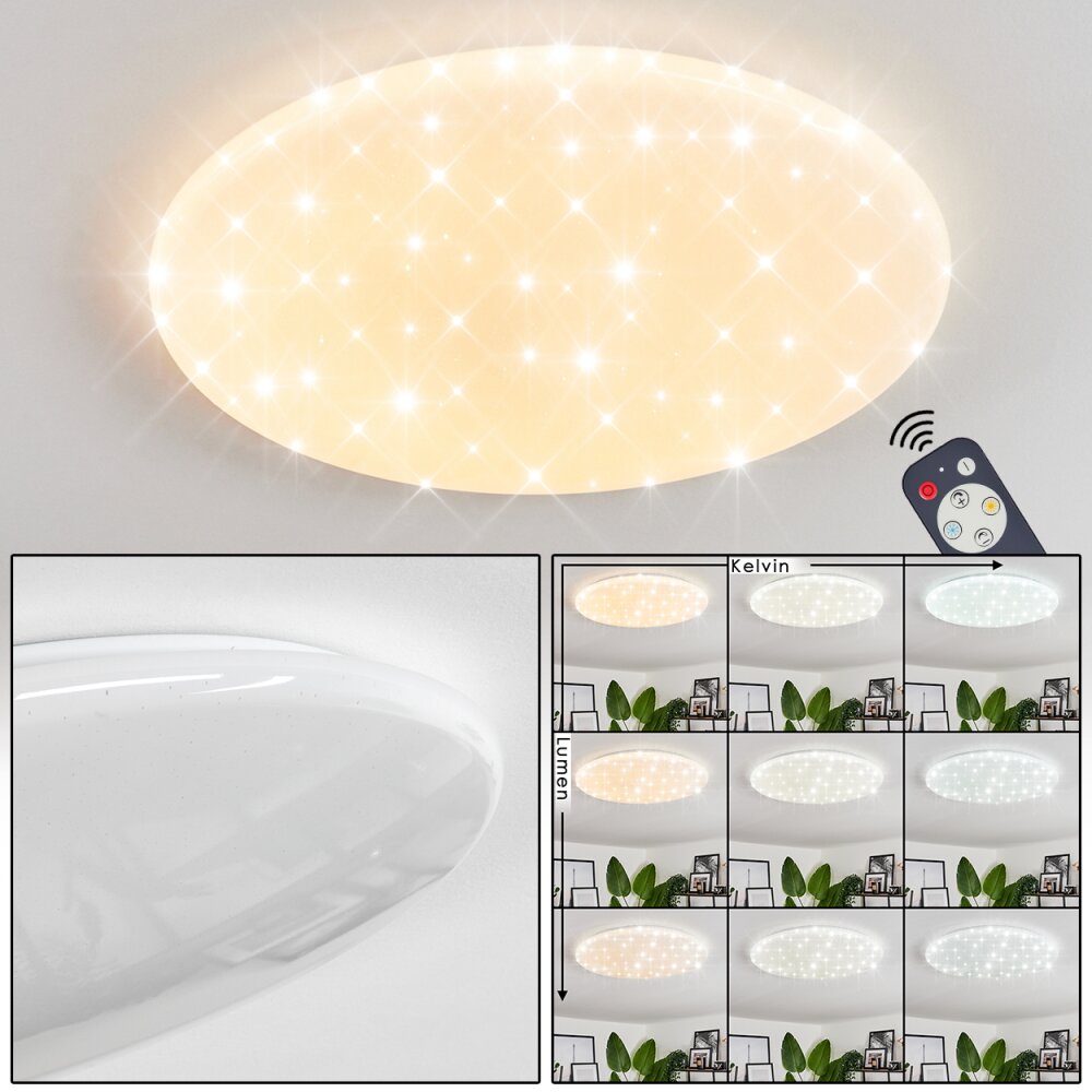 Benifla Deckenpanel LED Weiß, 1-flammig, Fernbedienung main product photo