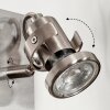 Yometchen Wandleuchte LED Nickel-Matt, 1-flammig