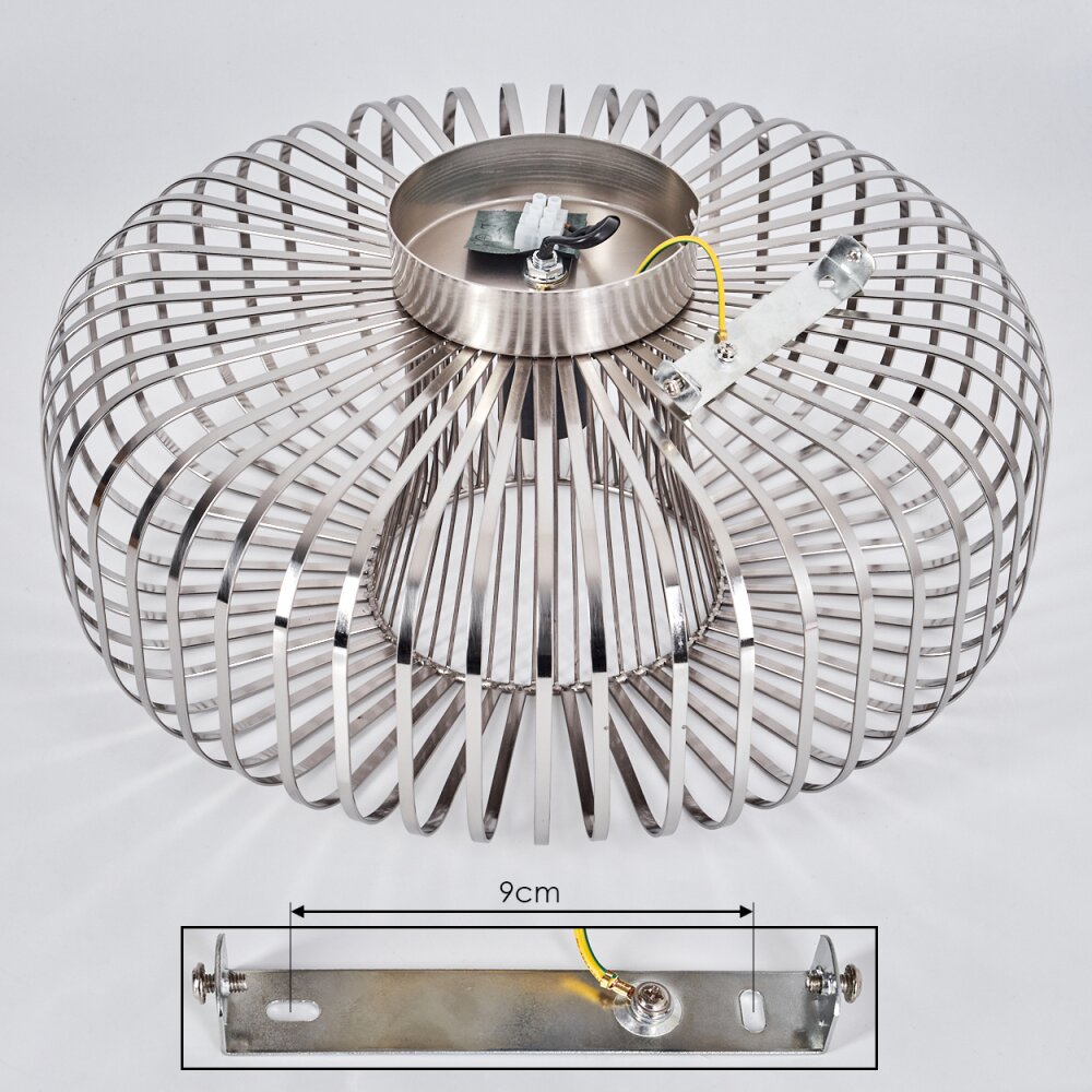 Wemude Deckenleuchte Silber, 1-flammig