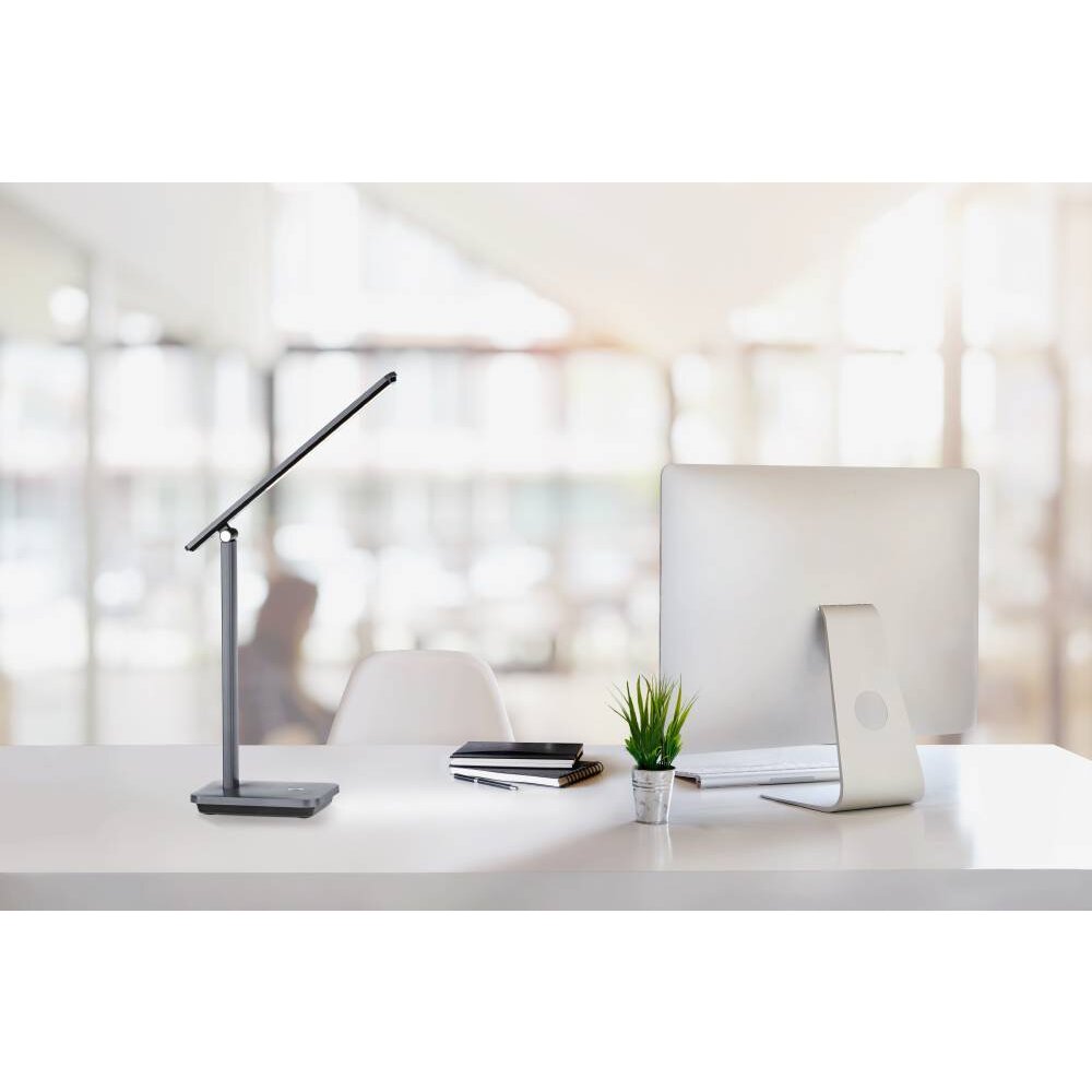 Eglo INIESTA Tischleuchte LED Grau, 1-flammig main product photo