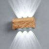 Fischer & Honsel SHINE-WOOD Wandleuchte LED Naturfarben, 6-flammig