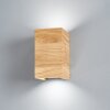 Fischer & Honsel SHINE-WOOD Wandleuchte Naturfarben, 2-flammig