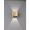 Fischer & Honsel Cog Wandleuchte LED Gold, 2-flammig