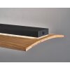 Fischer & Honsel SHINE-WOOD Pendelleuchte LED Schwarz, 1-flammig