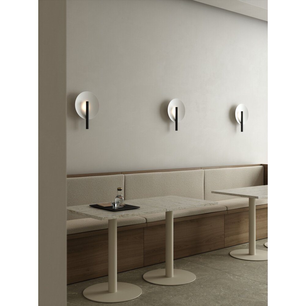 Design For The People by Nordlux FURIKO Wandleuchte Schwarz, 1-flammig main product photo