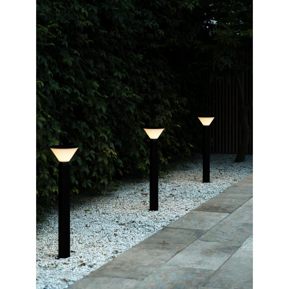 Nordlux NOORSTAD Wegeleuchte Schwarz, 1-flammig main product photo