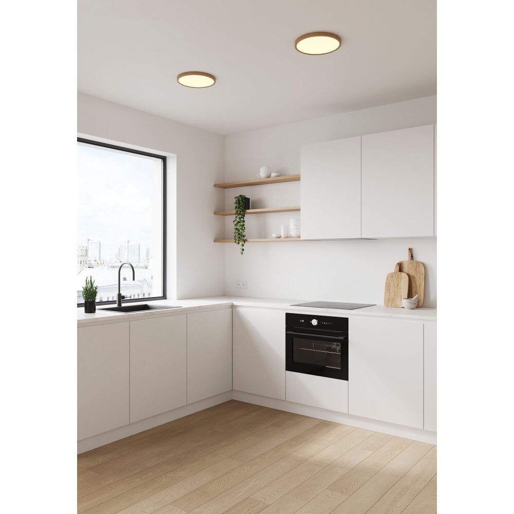 Nordlux OJA Deckenpanel LED Holzoptik, 1-flammig main product photo