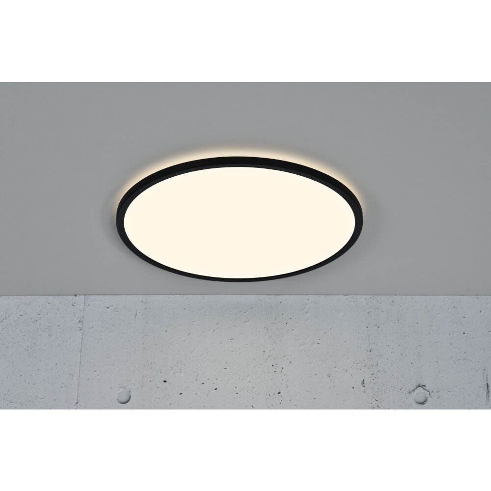 Nordlux OJA Deckenpanel LED Schwarz, 1-flammig main product photo