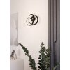 Eglo GIANELLA Wandleuchte LED Schwarz, 1-flammig