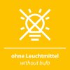 Leuchten Direkt GREEN SOFIE Pendelleuchte Naturfarben, Schwarz, 1-flammig