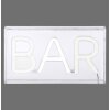 Leuchten Direkt NEON-BAR Dekoleuchte LED Transparent, Klar, 1-flammig