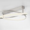 Paul Neuhaus Q-BELUGA Deckenleuchte LED Silber, 1-flammig, Fernbedienung
