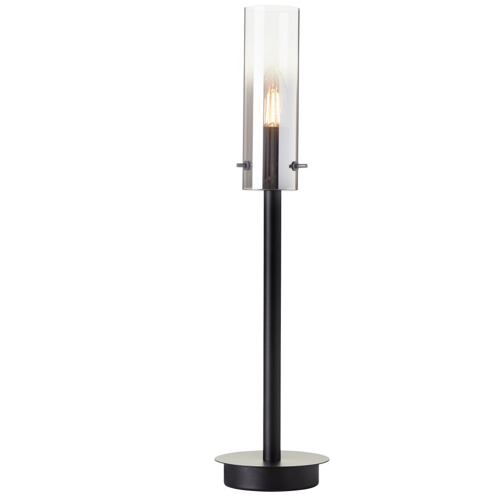Brilliant Glasini Tischleuchte Schwarz, 1-flammig main product photo