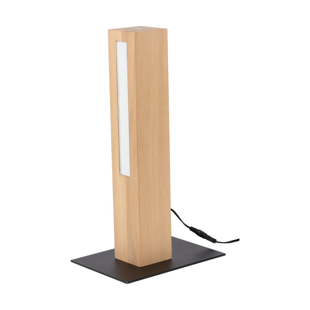 Mansupa Tischleuchte LED Naturfarben, Schwarz, 1-flammig main product photo
