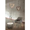 Cabildo Pendelleuchte Naturfarben, 1-flammig
