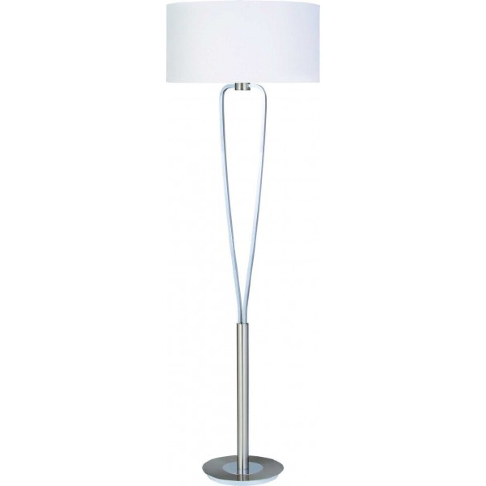 Trio Leuchten PARIS Stehleuchte Nickel-Matt, 1-flammig main product photo