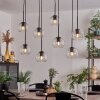 Koyoto Hängeleuchte Glas 15 cm Klar, 8-flammig