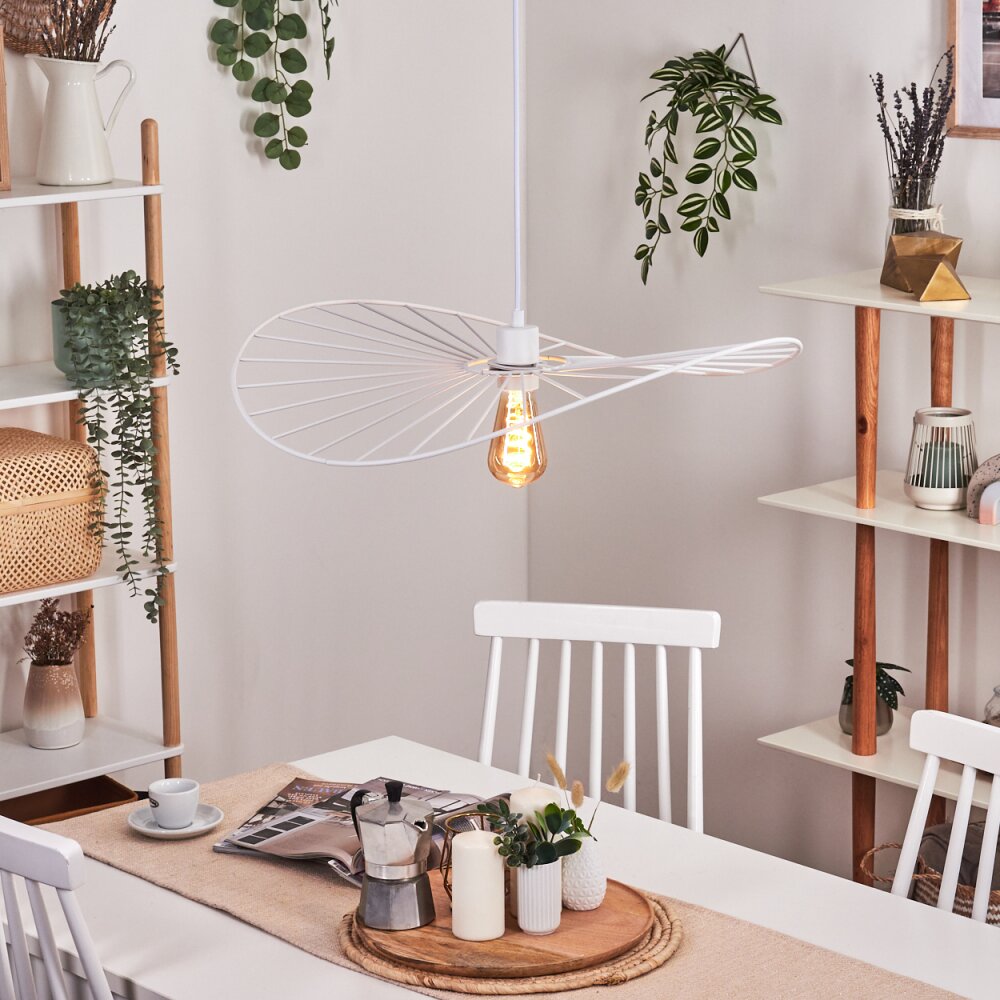 Cacor Hängeleuchte Weiß, 1-flammig main product photo