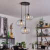 Apedo Hängeleuchte Glas 30cm Klar, 3-flammig Apedo Hängeleuchte Glas 30cm Klar, 3-flammig