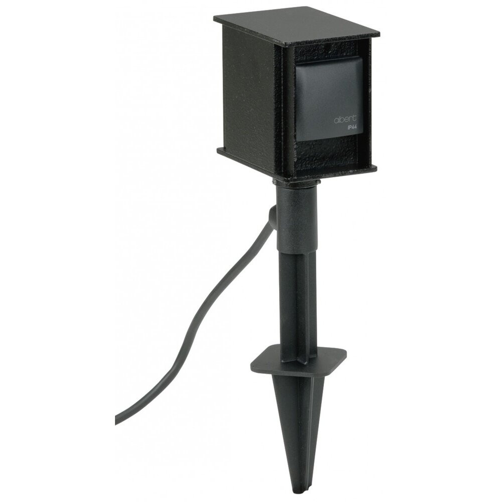 Albert Leuchten 2103 Außensteckdose Schwarz main product photo