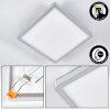 Pawcatuck Einbauleuchte Chrom, Weiß, 1-flammig
