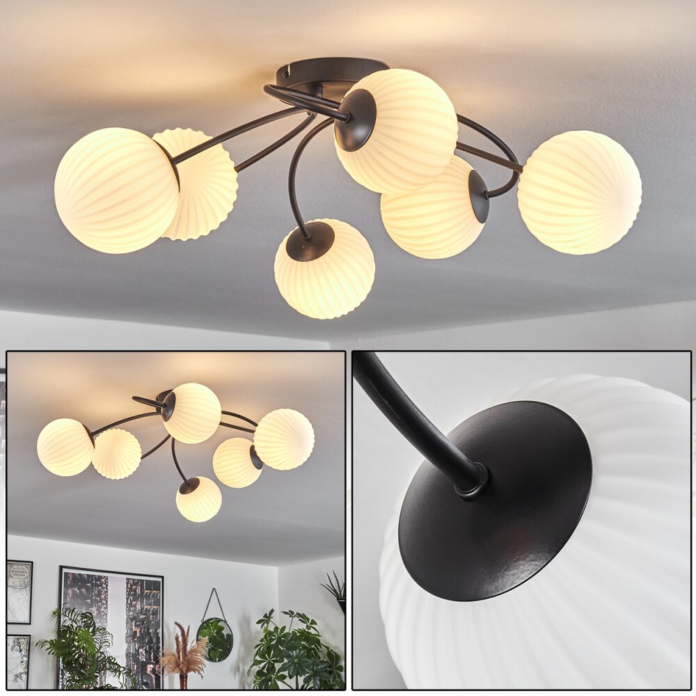 Chehalis Deckenleuchte Weiß, 6-flammig main product photo