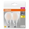 OSRAM CLASSIC A 2er Set LED E27 6,5 Watt 2700 Kelvin 806 Lumen