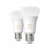 Philips Hue White Ambiance 2er Set LED E27 6 Watt 2200 - 6500 Kelvin 570 Lumen