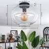 Apedo Deckenleuchte Glas 30cm Klar, 1-flammig