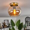 Apedo Deckenleuchte Glas 20 cm Messing, 1-flammig