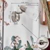 Lejsta Wandleuchte LED Nickel-Matt, 1-flammig Lejsta Wandleuchte LED Nickel-Matt, 1-flammig