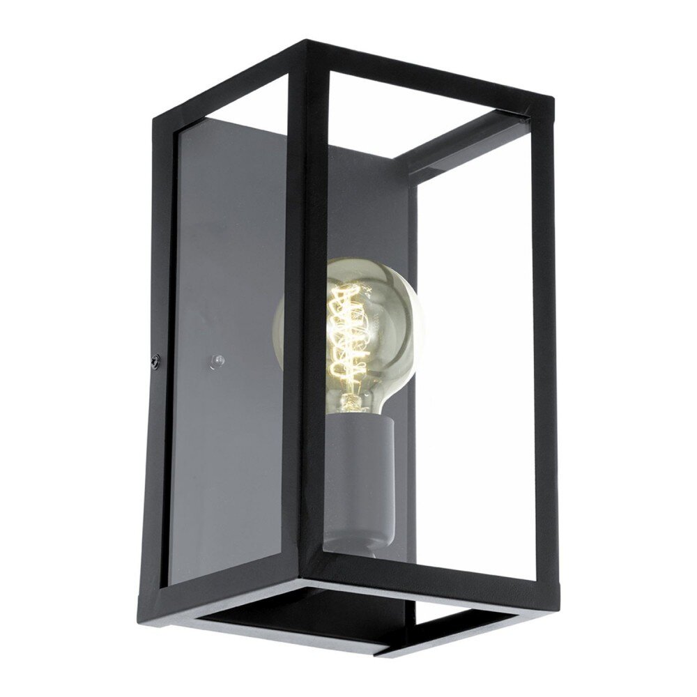 Eglo CHARTERHOUSE Wandleuchte Schwarz, 1-flammig main product photo