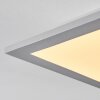Farc LED Panel Silber, 1-flammig