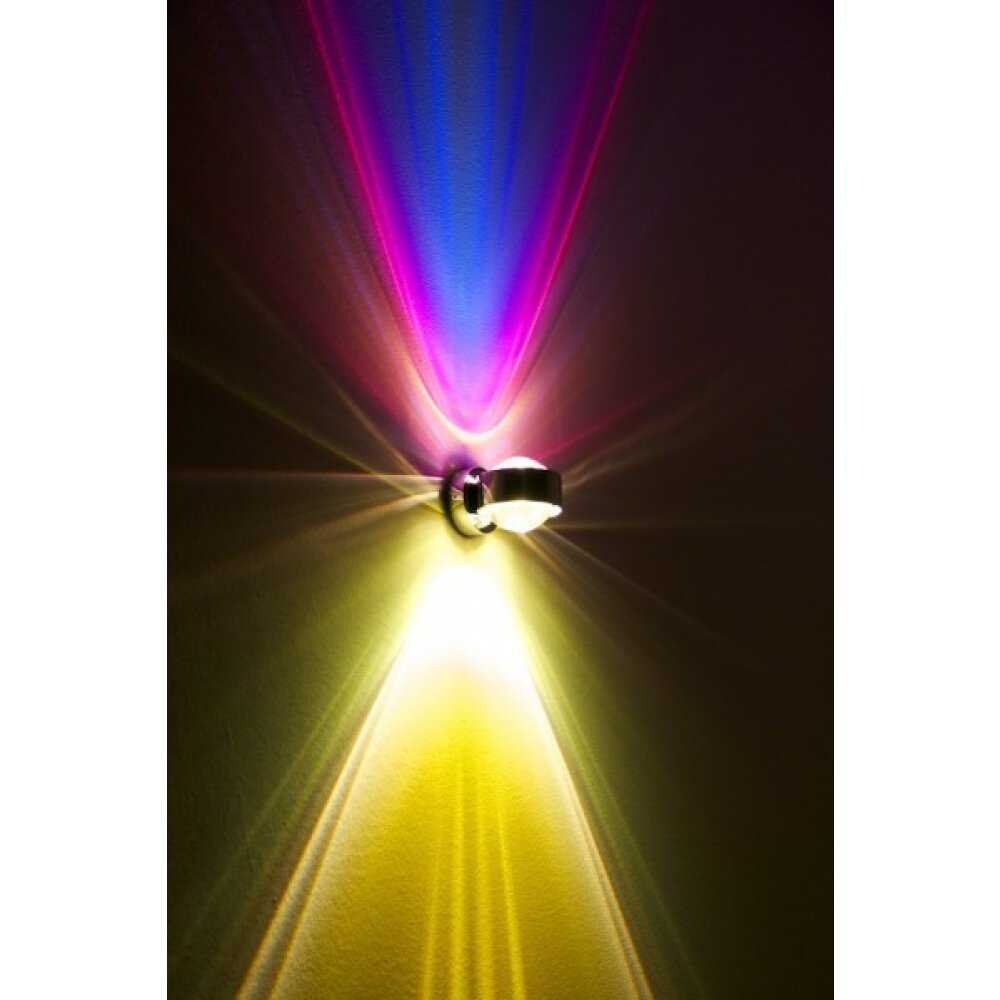 Top Light PukWall Wandleuchte LED Schwarz, 2-flammig main product photo