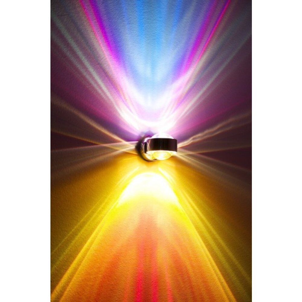 Top Light PukWall Wandleuchte LED Chrom, 2-flammig main product photo
